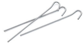 Gelert steel round tent pegs